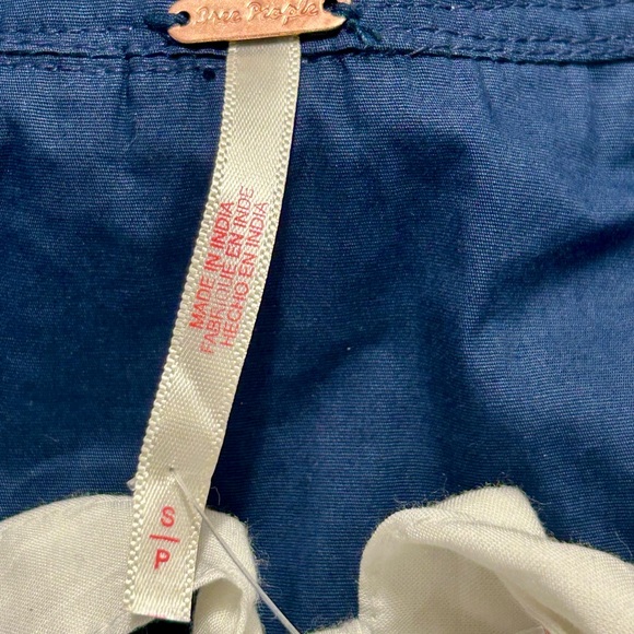 Free People Sail Away With Me Navy Sleeveless Top - Picture 10 of 11